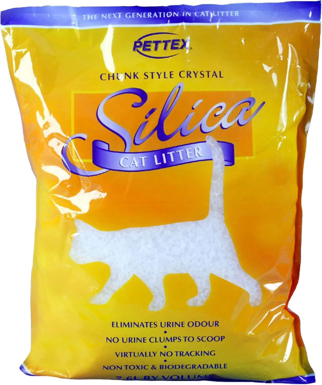Pettex Silica Crystal Cat Litter (7.6 Litres) (White) Amazon.co.uk