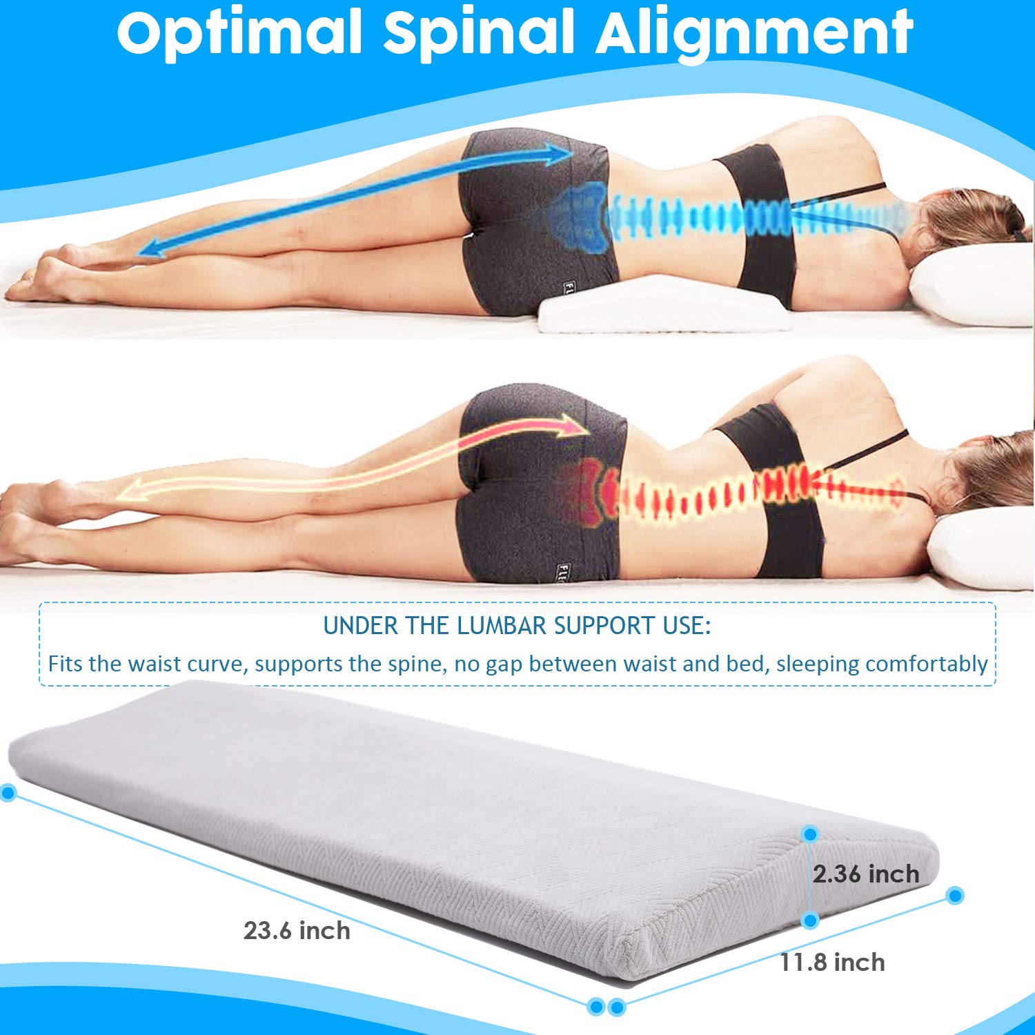 pillow for back pain while sleeping