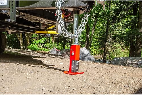 Miniatura 7 de Southwest Wheel Gato de remolque con marco A de viento superior de 5,000 libras con pie abatible de 6 pulgadas