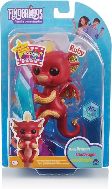 Fingerlings Baby Dragon - Ruby