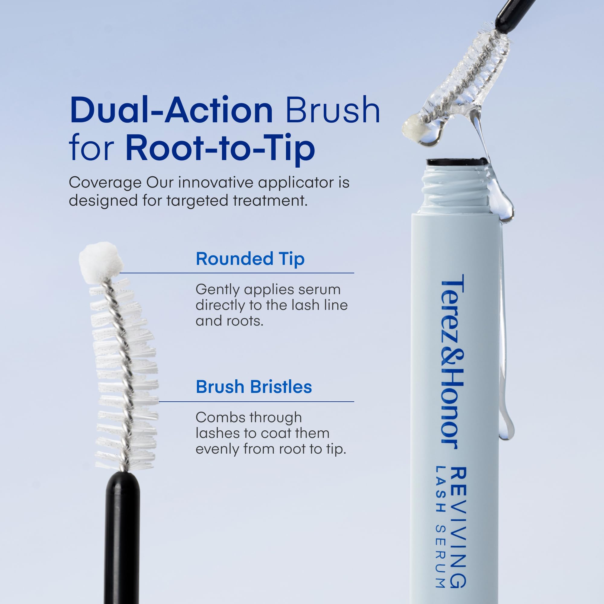 Terez & Honor Lash Serum: Fuller, Longer Lashes -7