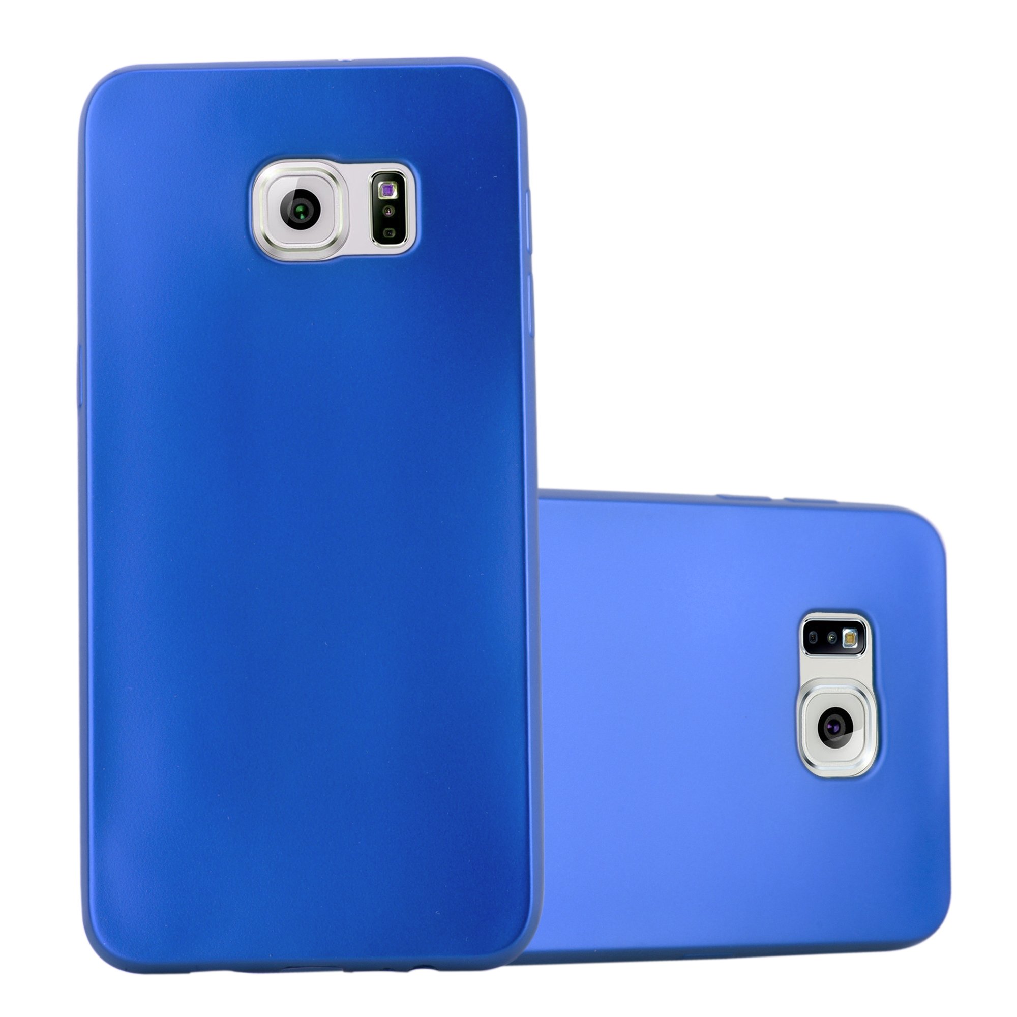 Cadorabo - Custodia Per Motorola Moto G5 In Azzurro Metallico - Morbida