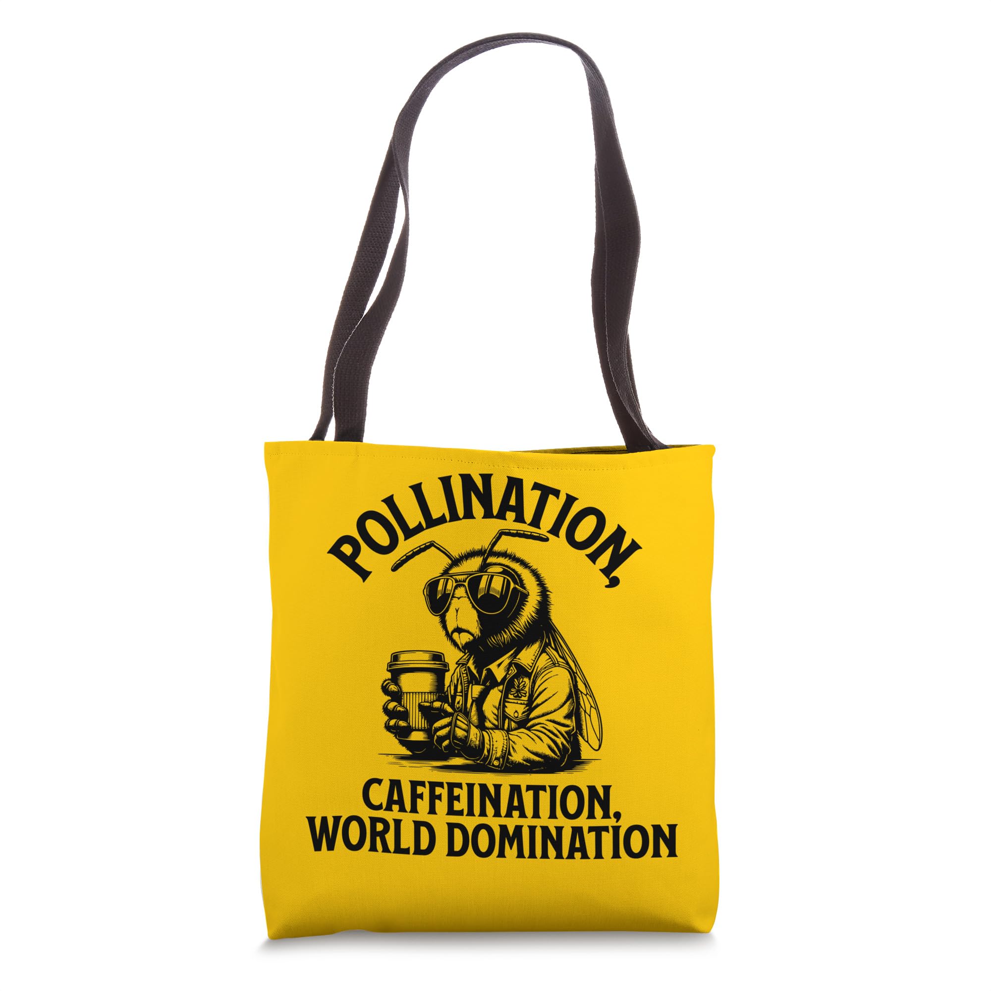 Funny Beekeeping Coffee Lover Apiary Hive Owner Bee Tote Bag