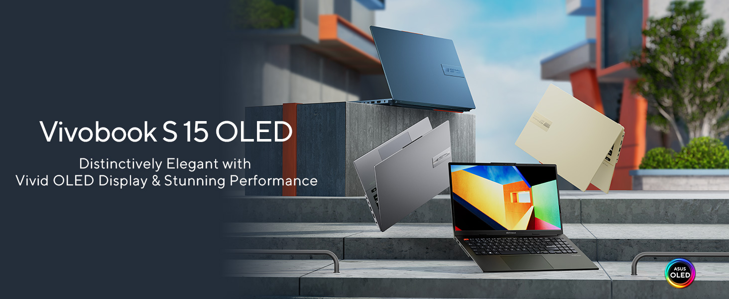 ASUS Vivobook S 15 OLED (2023), Intel Core EVO i9-13900H 13th Gen