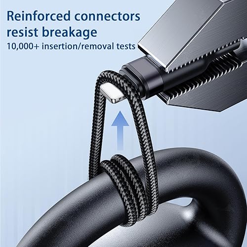 Miniatura 6 de Cable de carga múltiple 4 en 2 de 100 W para Samsung Galaxy Watch 8765, cargador magnético para Samsung Watch y teléfono, USB CLightningMicro USB