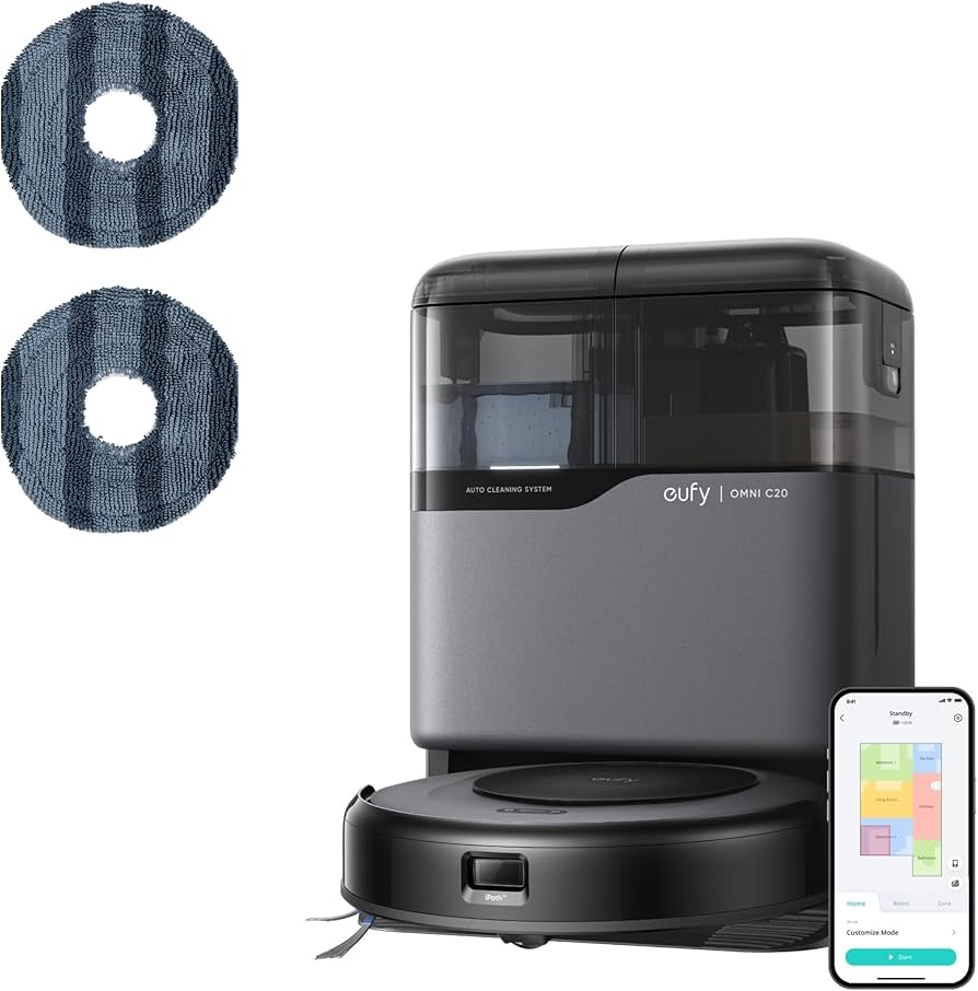 Amazon.com - eufy Robot Vacuum Omni C20 with All-in-One Station
