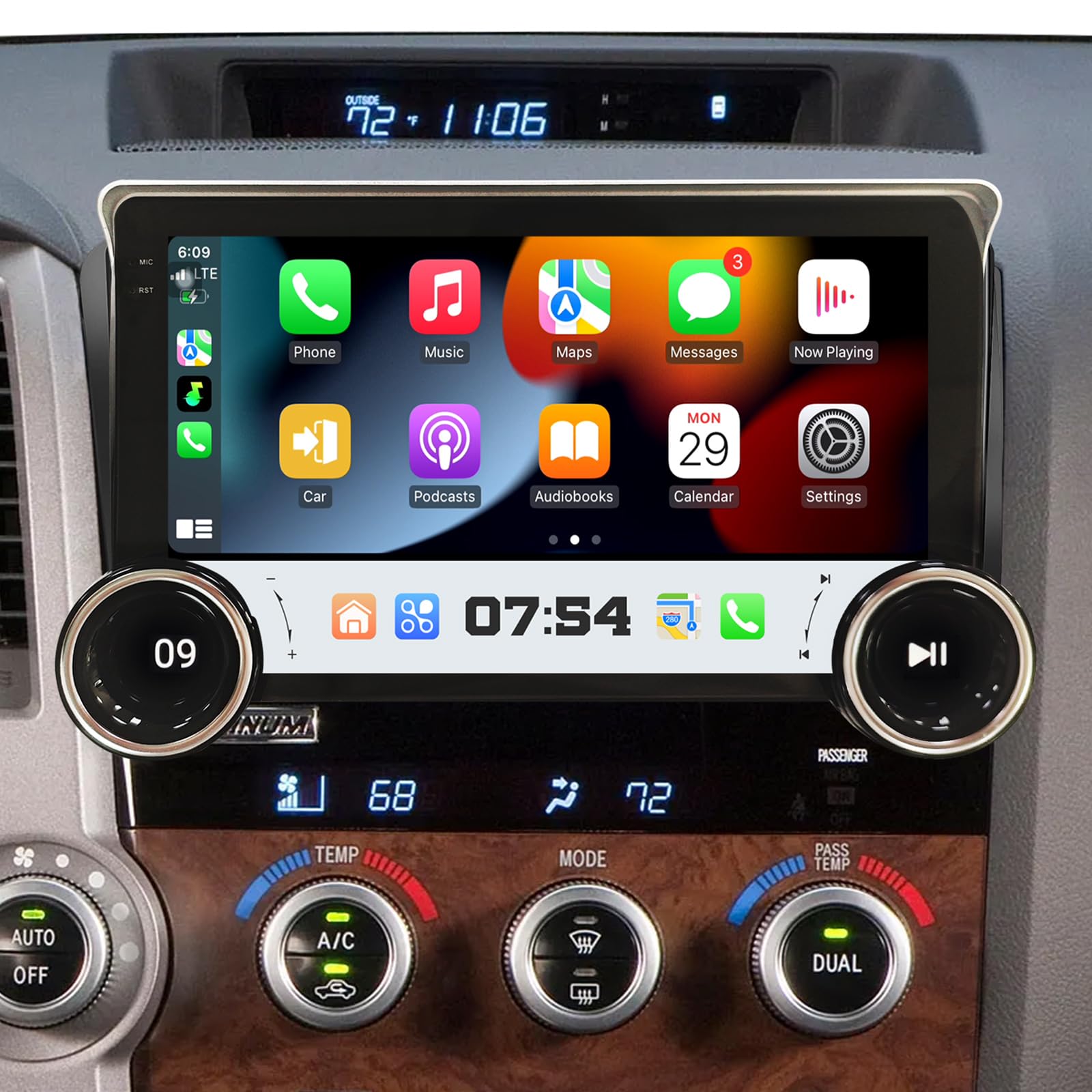 GYVCBREU 10.1" android head unit