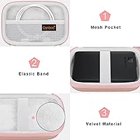 Vista 5 de Canboc Funda de transporte para disco duro Western Digital Elements WD My Passport Canvio Basics Seagate Backup Plus Slim 1TB 2TB 3TB 4TB 4TB funda