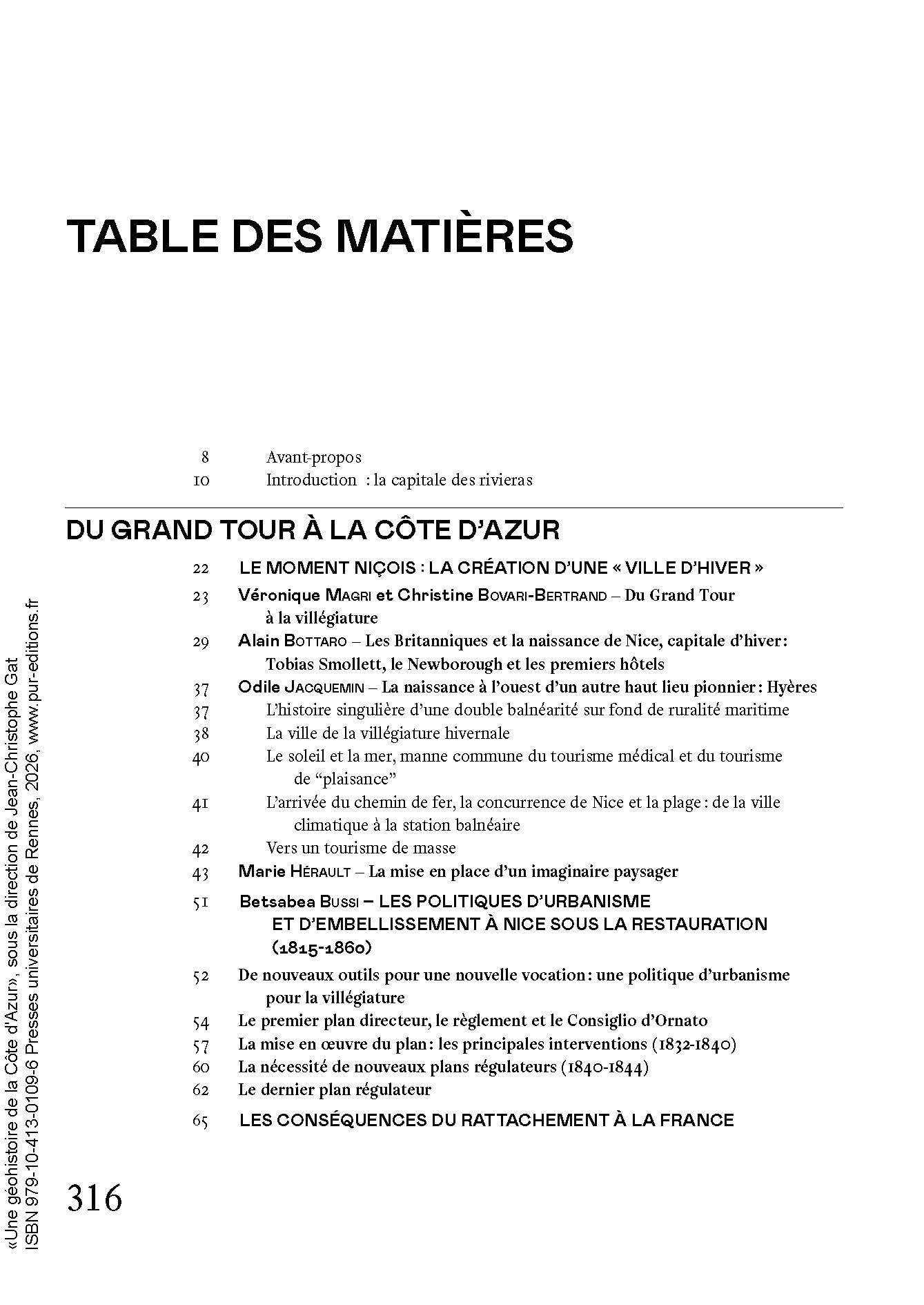 Géohistoire de la Côte d'Azur