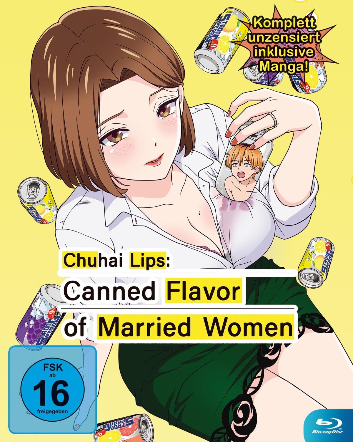 Chuhai Lips: Canned Flavor of Married Women - Die komplette Serie [Blu-ray]