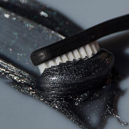 Miniatura 4 de MOON Pasta de dientes blanqueadora de carbón con fluoruro menta lunar 42 onzas paquete de 2