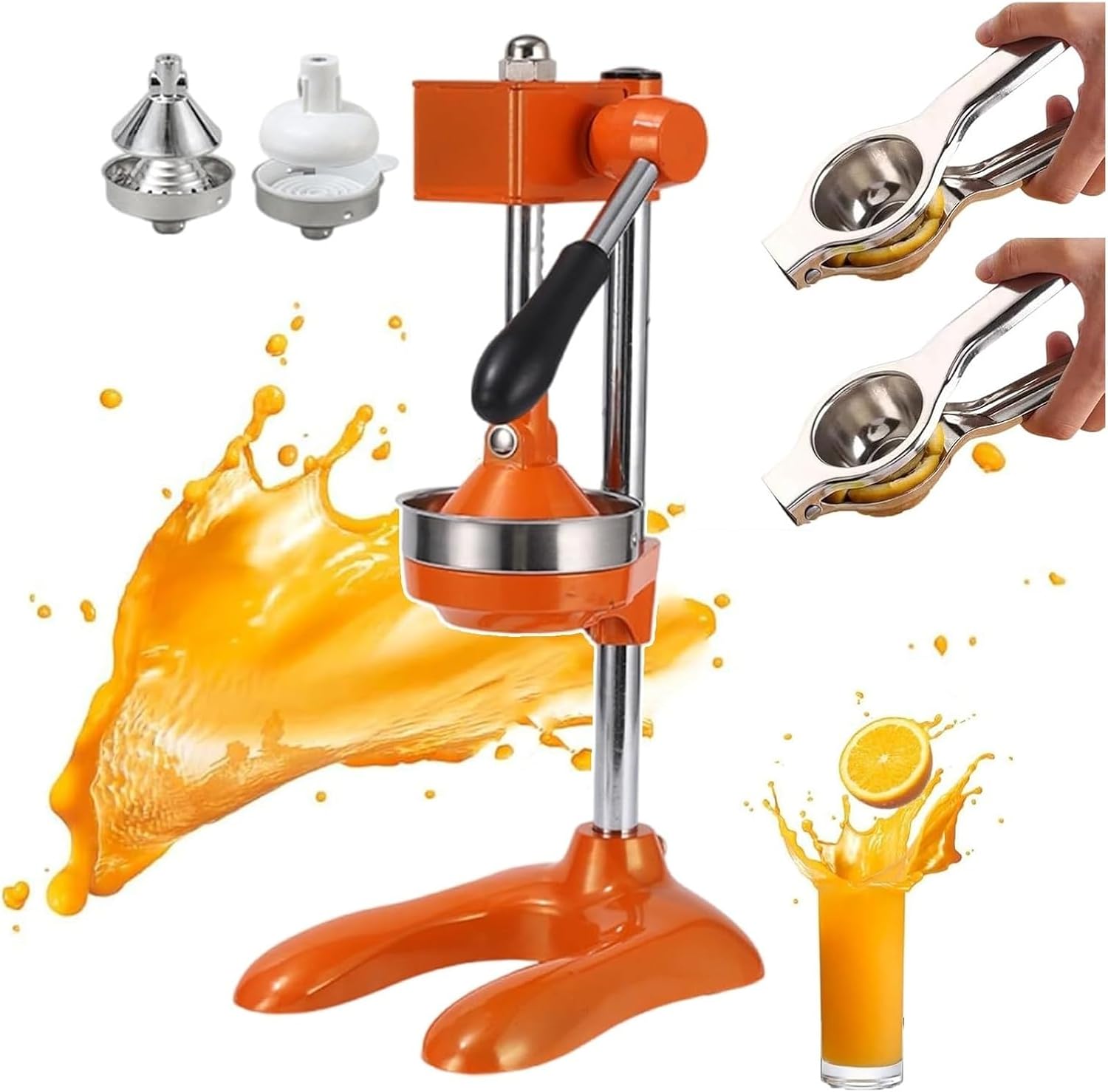Commercial Grade Citrus Juicer, Commercial Juicer Machine, Food Processors Citrus Orange Squeezer for Home Restaurant Use