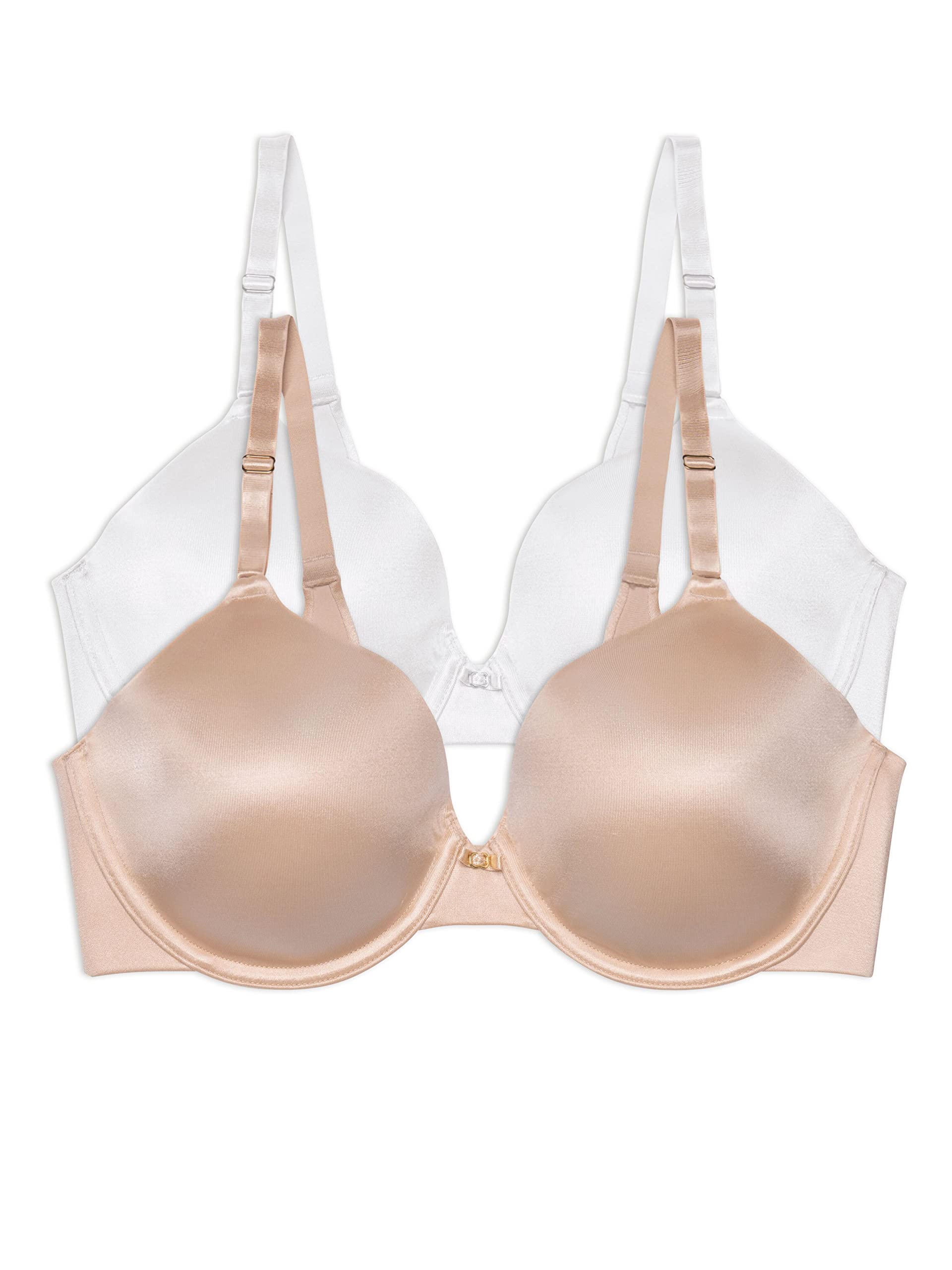Vanity Fair Womens Beauty Back Full Coverage Underwire Bra 75345 Damask Neutral Star White 38DD