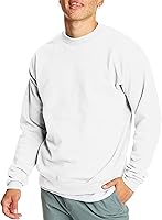 Vista 9 de Hanes Men's Ecosmart Fleece Sweatshirt, Pullover Crewneck Sweatshirt, Big & Tall, 1 or 2 Pack Denim Blue - 1 paquete