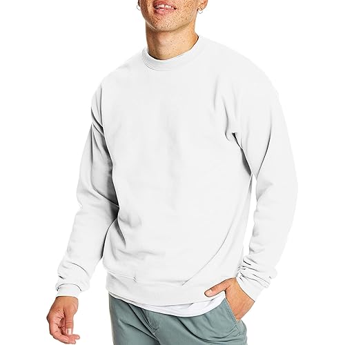 Hanes Men's Sweatshirt, EcoSmart Fleece Crewneck Sweatshirt, Big & Tall