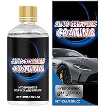Auto Ceramic Coating for Car | 100ml Long-Lasting Automotive Paint Polish | Motorcycle Brightening Agent,for Truck Owners Enthusiasts Detailing Professionals DIY Detailers Garage Motorcycle RV SUV