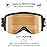 Wildhorn Cristo Ski Goggles Men Women 100% UV Anti-Fog OTG Snowboard Goggles- US Ski Team Official Supplier- Snow Goggles