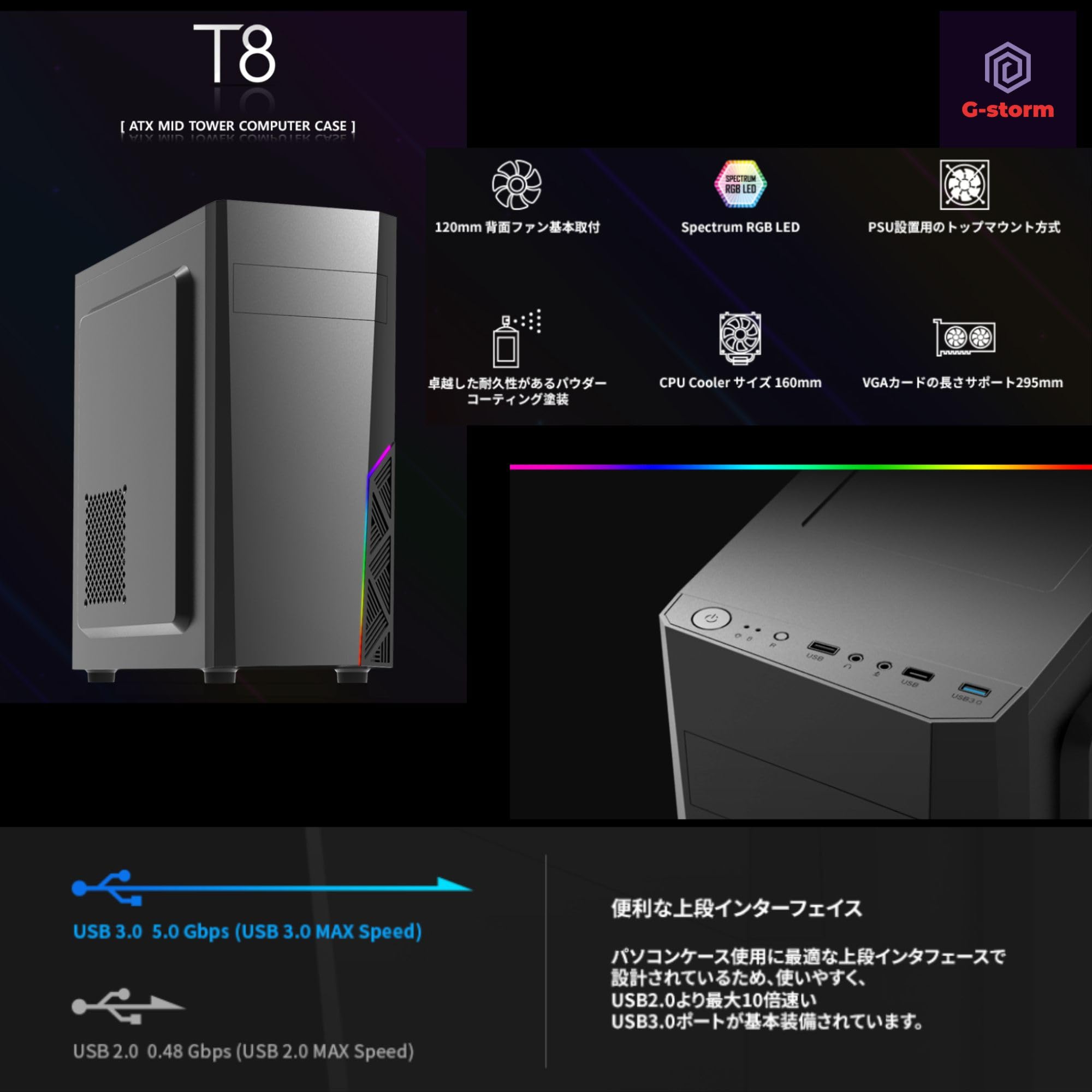 Amazon.co.jp: 【整備済み品】G-StormR ゲーミングPC デスクトップ