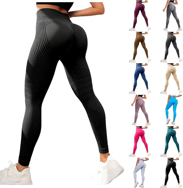 Celsior Leggings Compression, Anti Cellulite Leggings Women 3D Compression High Waisted Butt Lifting Tummy Control Yoga Pants - 1