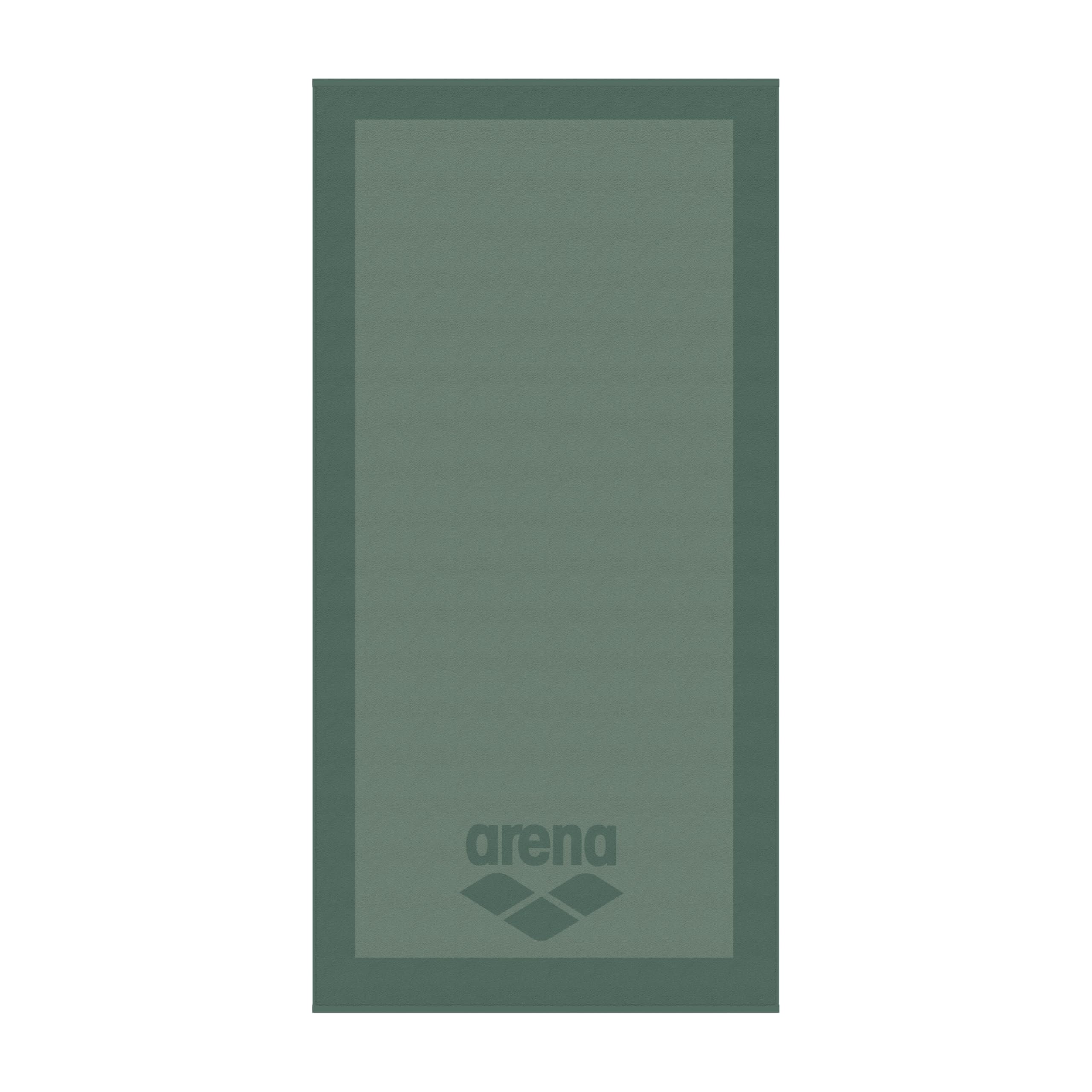 ARENA Serviette de plage en coton velours Bicolor