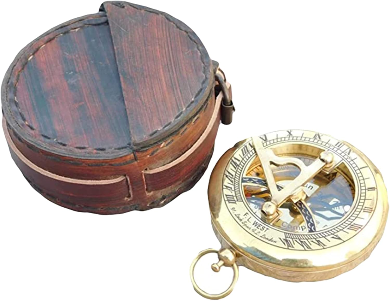 Sundial Compass Nautical Working Personalized Family Keepsake Compass Collectors Collection