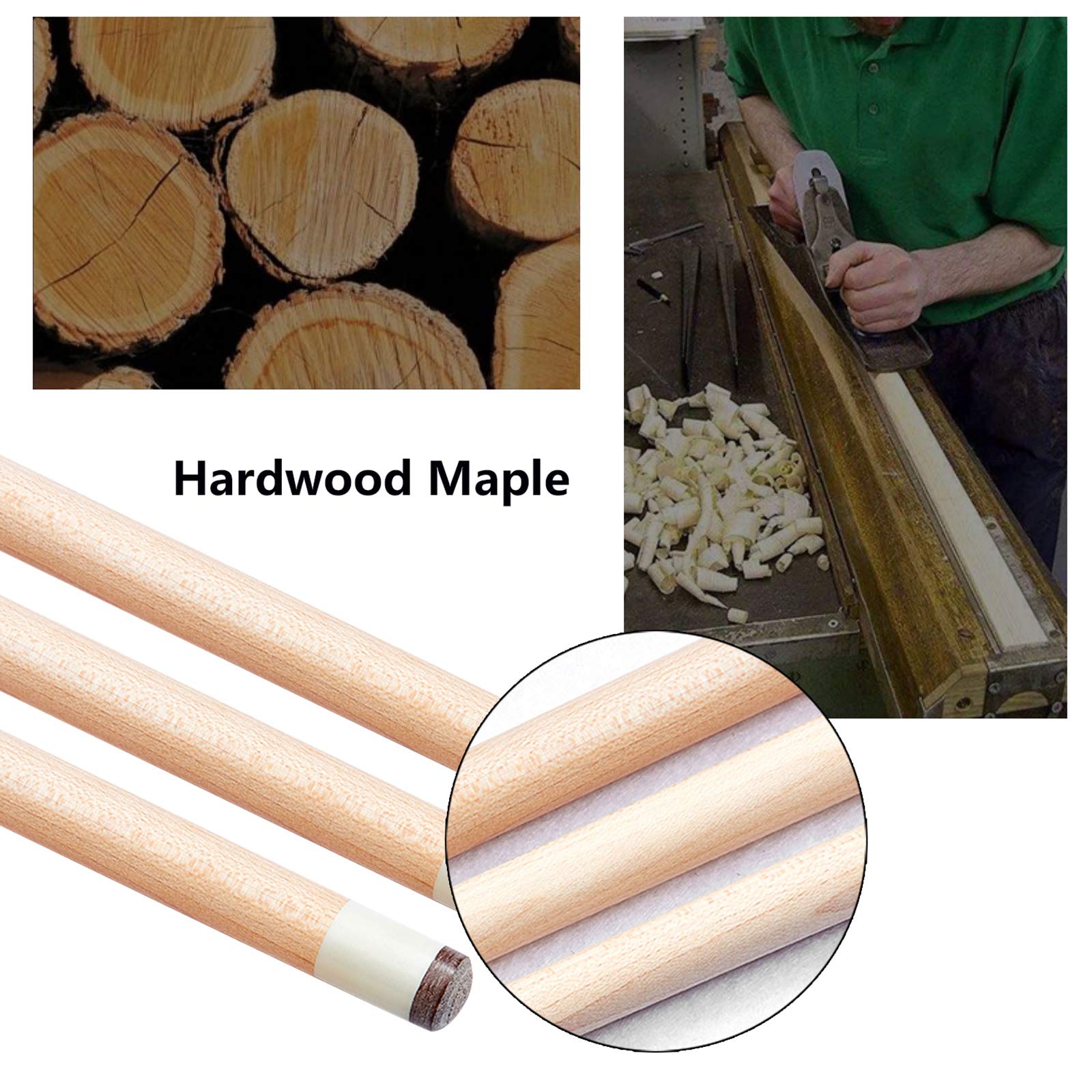 Amazon.co.jp: ビリヤードキュー ビリヤード用品、プールキュー 木製