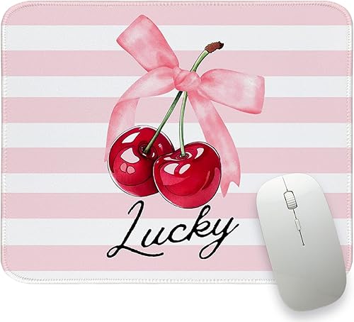 Miniatura 39 de Alfombrilla de mouse de leopardo marrón Lucky Ball 8, alfombrilla de mouse pequeña, rectangular, de moda, para computadora portátil, lindas Pelota