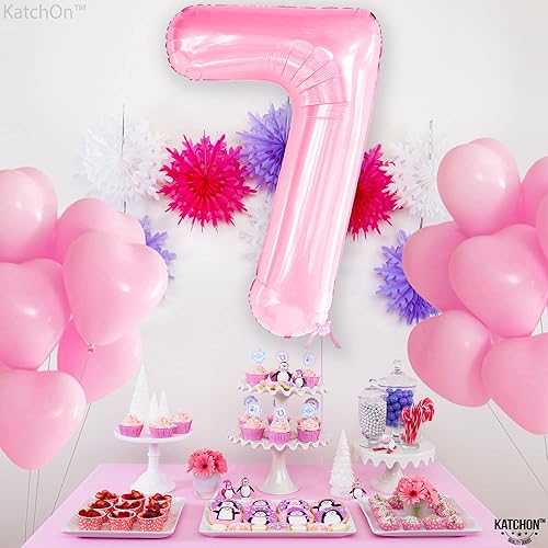 Miniatura 542 de KatchOn, Globo dorado gigante del número 8 de 40 pulgadas, globo dorado del número 8 para decoraciones de cumpleaños de 8 años para niñas