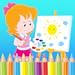 Livre de coloriage pour enfants - application de peinture et de dessin pour un apprentissage éducatif et créatif gratuit pour les enfants!