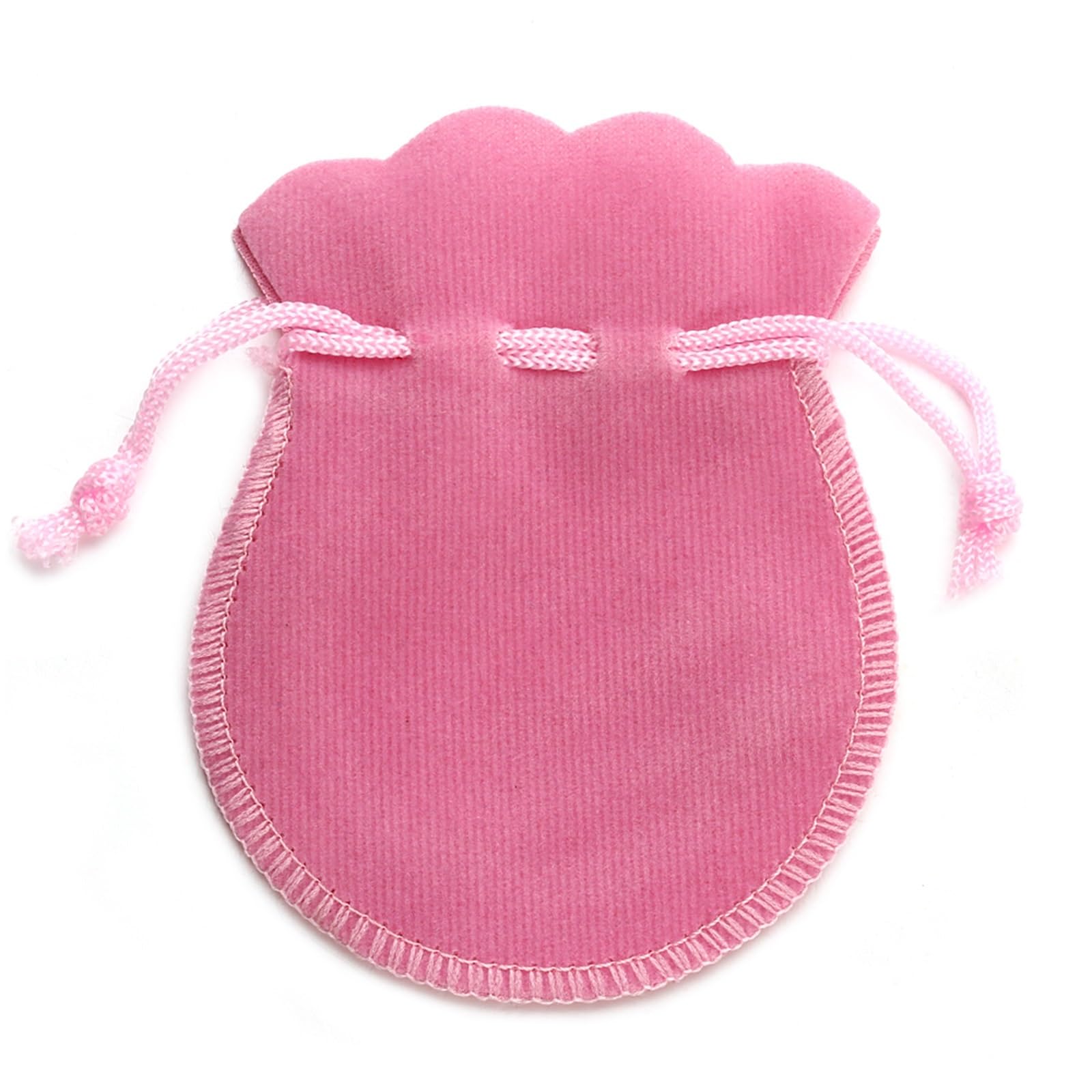 Bolsas de terciopelo para joyería con 20 piezas de saquitos con cordón con forma de calabaza