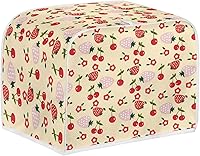 Vista 25 de Coldinair Cubierta para tostadora de dos rebanadas con estampado de aguacate, cubierta de electrodomésticos pequeños con diseño de frutas
