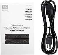 Vista 4 de JBL Mezclador/amplificador profesional VMA160 de 5 entradas y 60 vatios