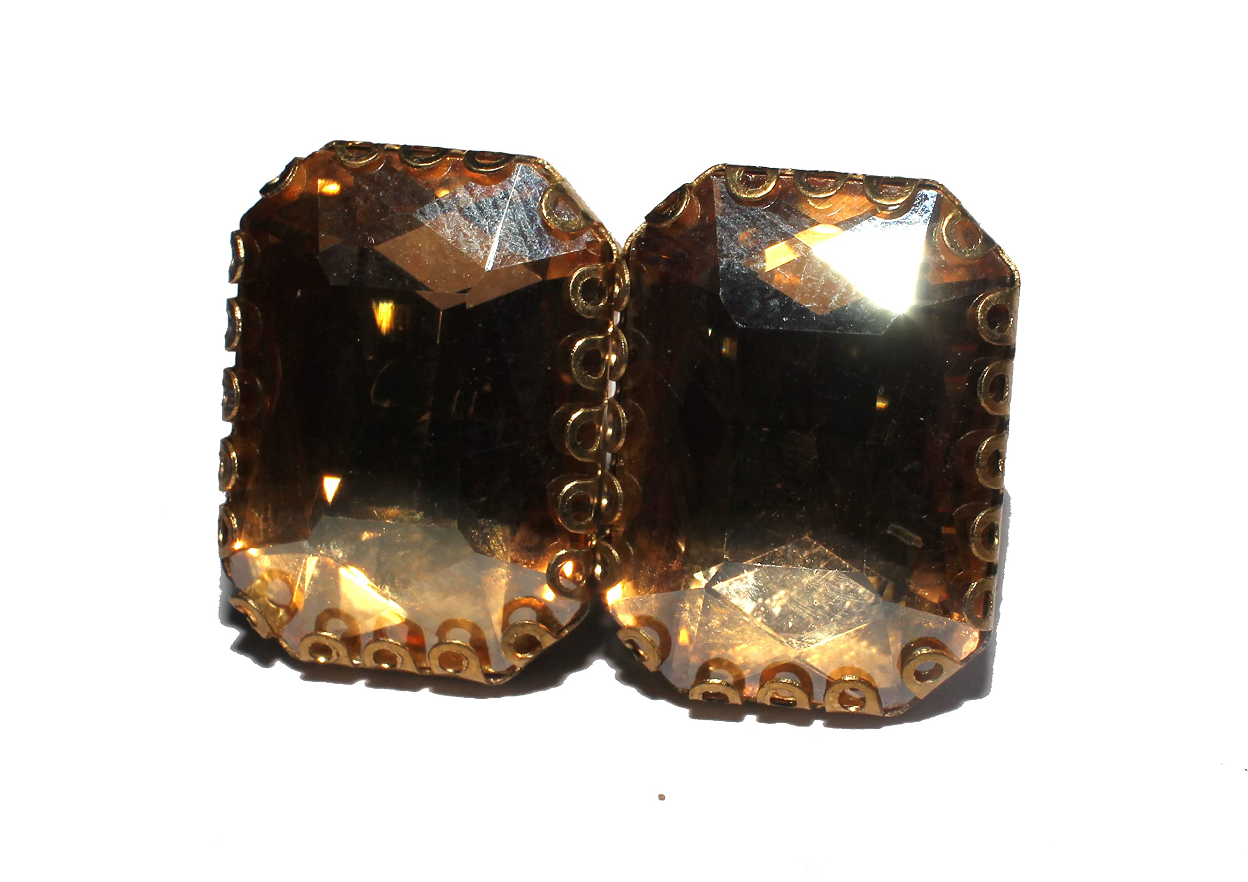 Mahabal Creations Jewellery Brass Tops Earings stud jhumki gold fashion oxidised precious for Girls and Women (Rectangle Golden Shadow 20MM) (B0BN8YHTK8) Amazon Price History, Amazon Price Tracker