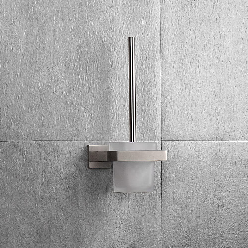 Accesorios de baño de Acero Inoxidable, toallero de níquel Cepillado, Soporte de Papel higiénico, Gancho para Barra de Toalla, Accesorios para Inodoro, Cepillo de baño