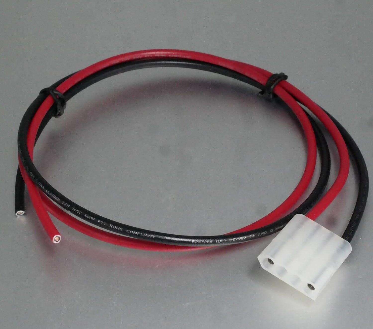 24" Harness (4 Pin) Circuits DC Power Cable for Icom OPC-023 AT100 AT500 IC-245 IC-1200 IC-22S IC-251