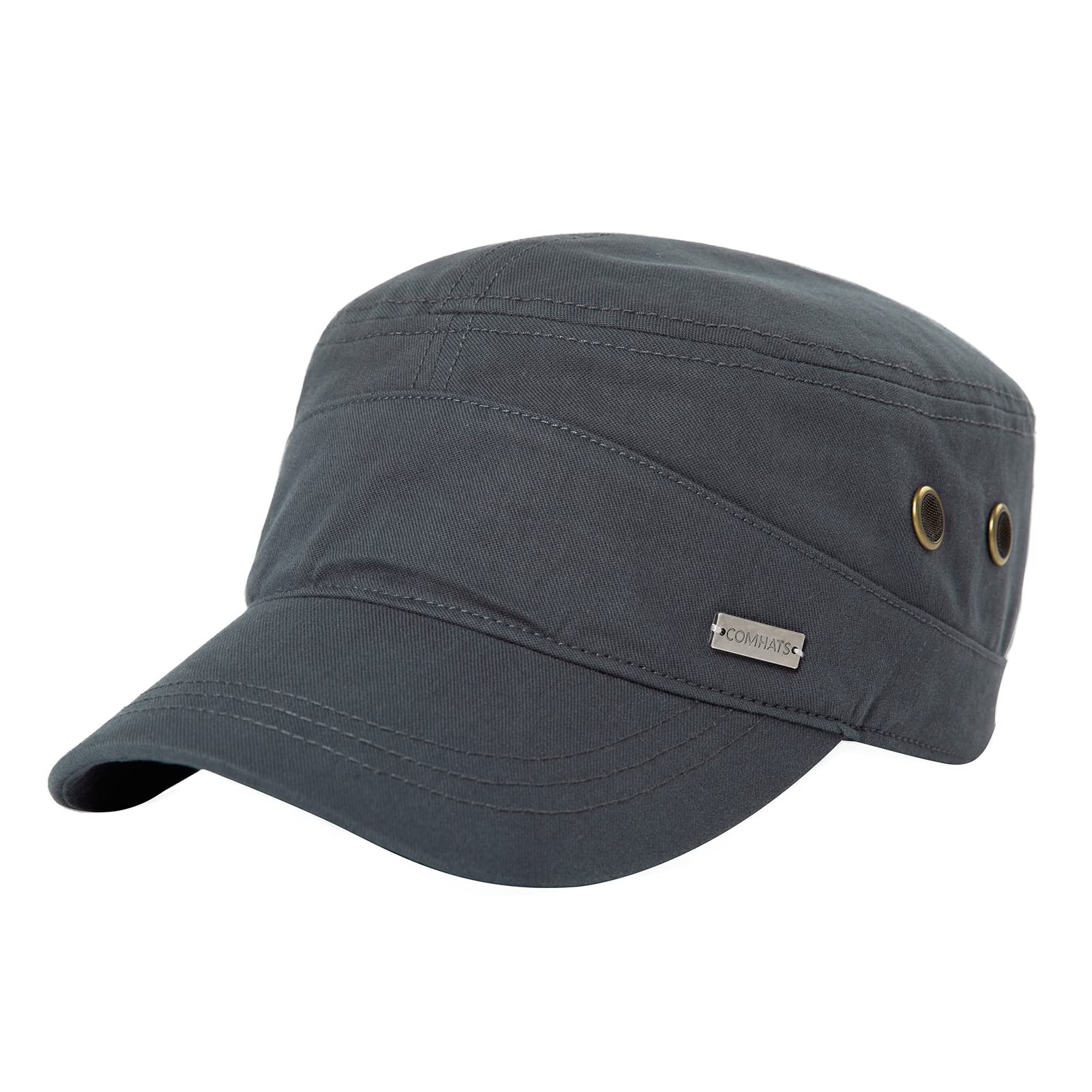 ComhatsMens Classic Army Military Hat Combat Cap 100% Cotton Lined & Size Adjustable
