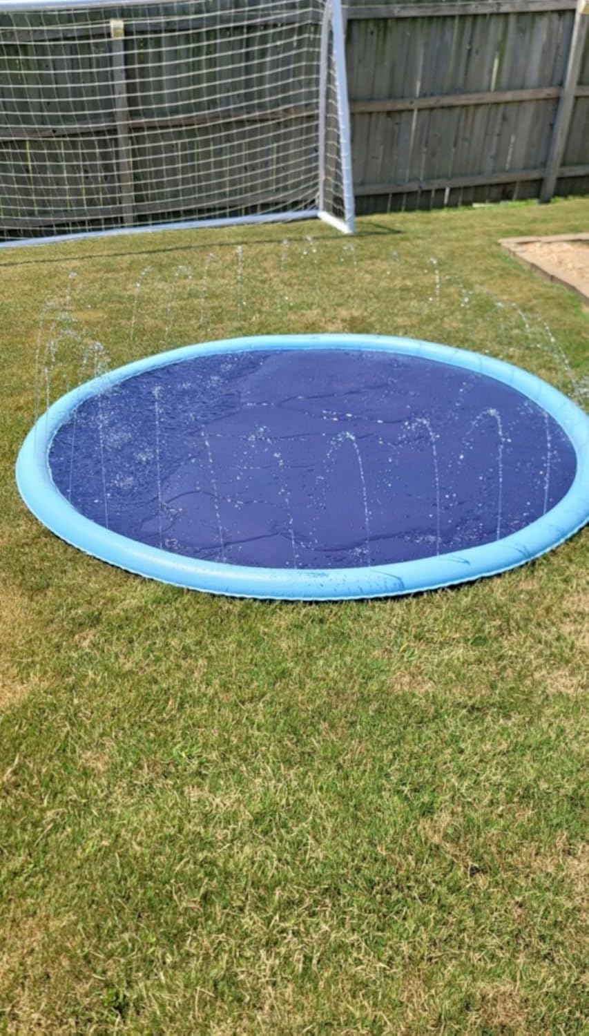 Splash pad for Outside