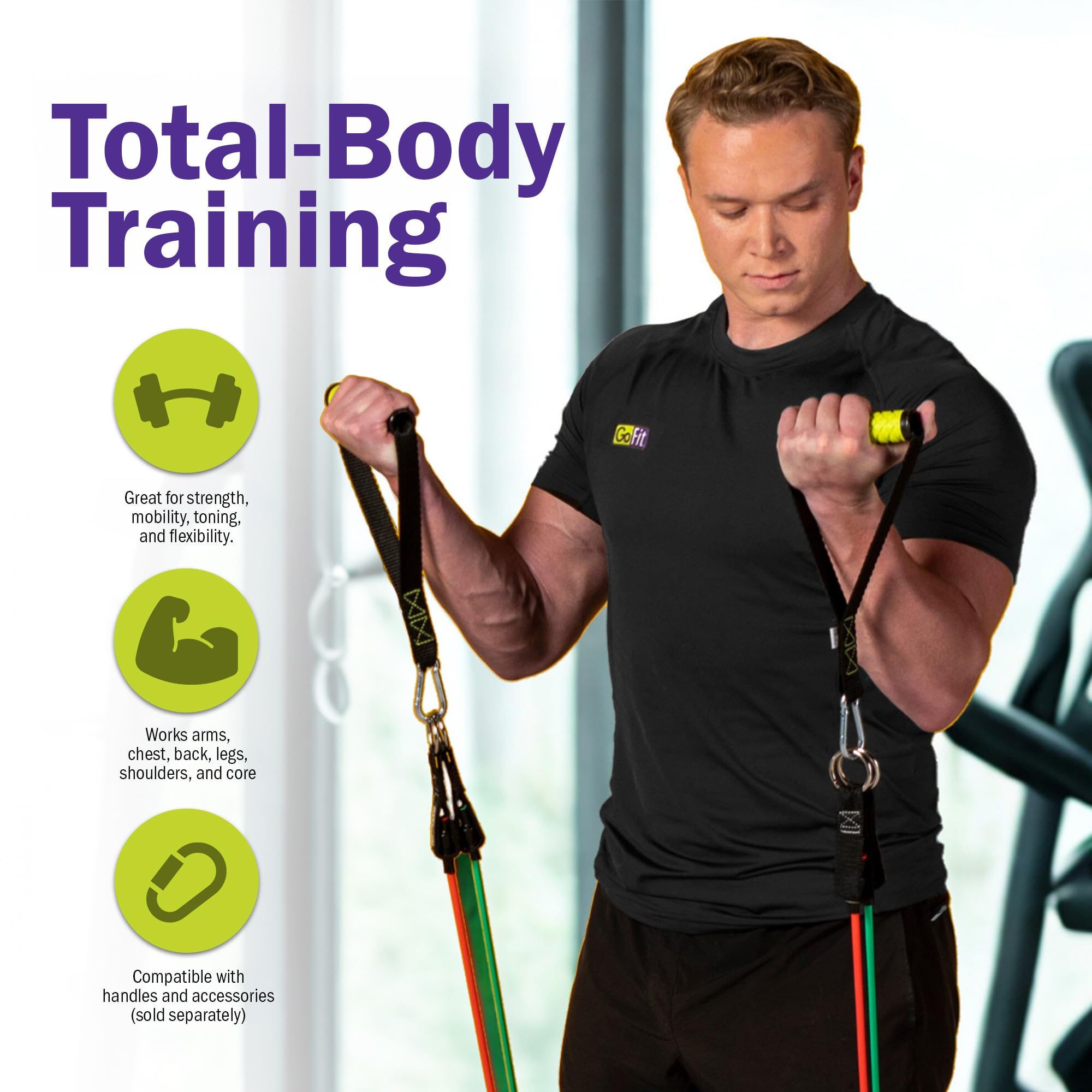 GoFit Fasce di Resistenza Power Tubes/by