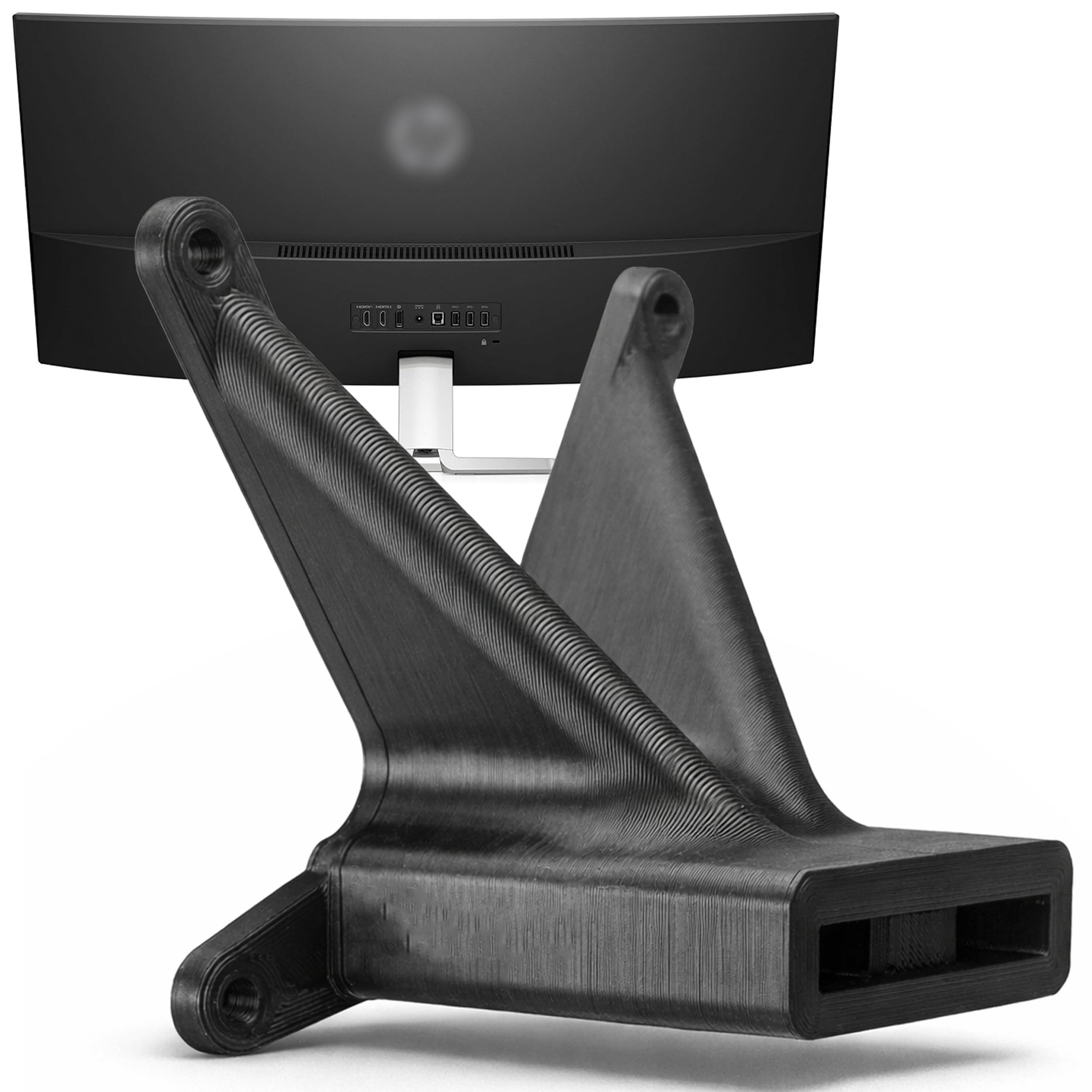 3IDEE VESA Adapter Compatible with HP 34f Curved Monitor - vesa Mount Adapter for Bracket, wall Mount or Monitor arm - 75x75mm