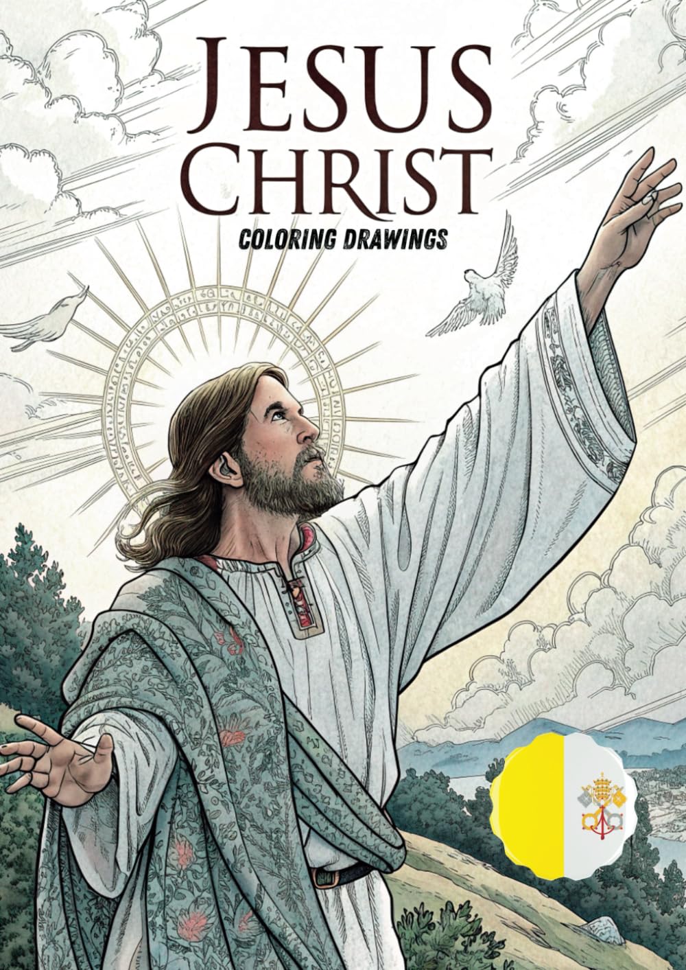 JESÚS CHRIST COLORING DRAWINGS