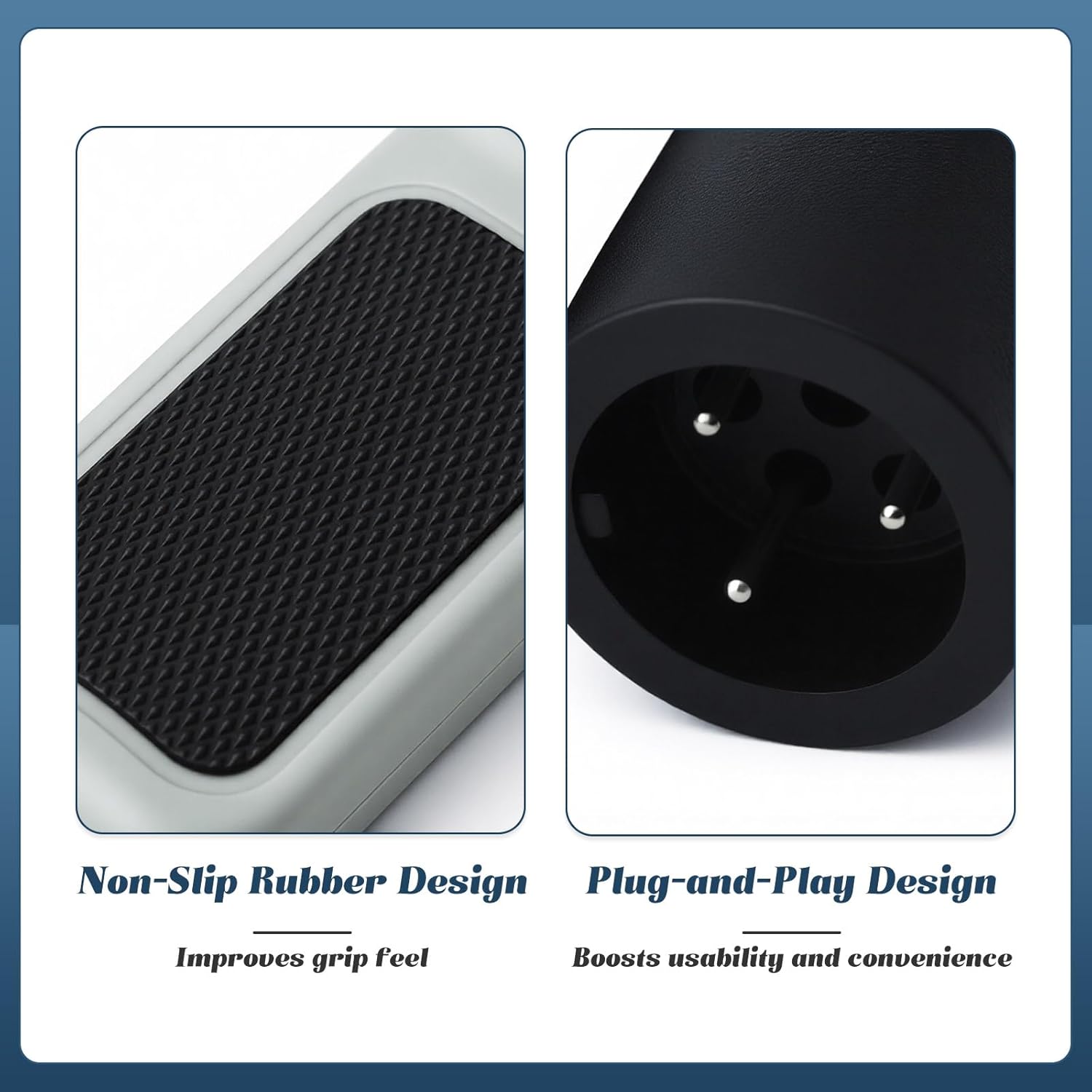 64849 Hand Held Remote Controller Compatible with WARN Winches 2.5ci RT XT Series for ATV for UTV Side × Side, w/Rubber Grip Gray 10 Feet Lead Plug-in Winch Control Accessories