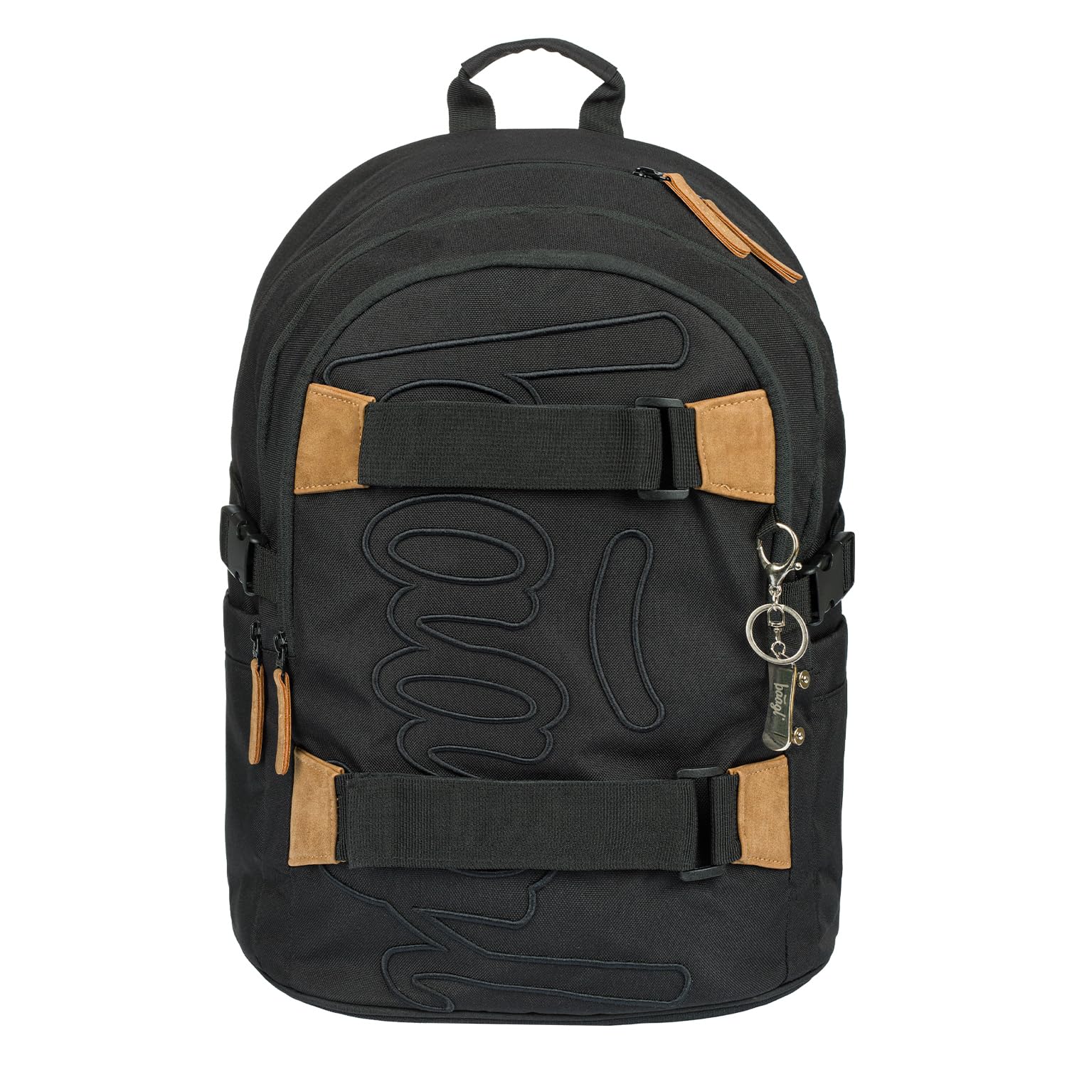 Baagl Wednesday Nevermore - Mochila escolar para niños y niñas, 3 piezas, mochila escolar a partir de 3 clases, mochila escolar con correa para el pecho, mochila escolar ergonómica