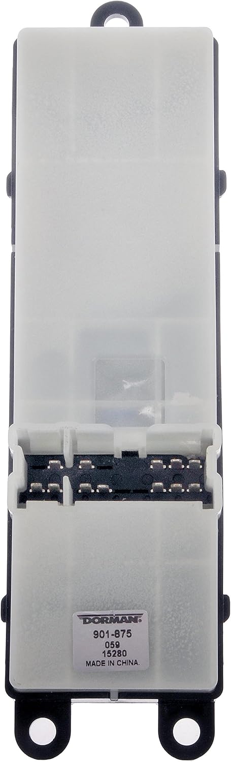 Dorman 901-875 Front Driver Side Power Window Switch - Master Switch Compatible with Select Nissan Models