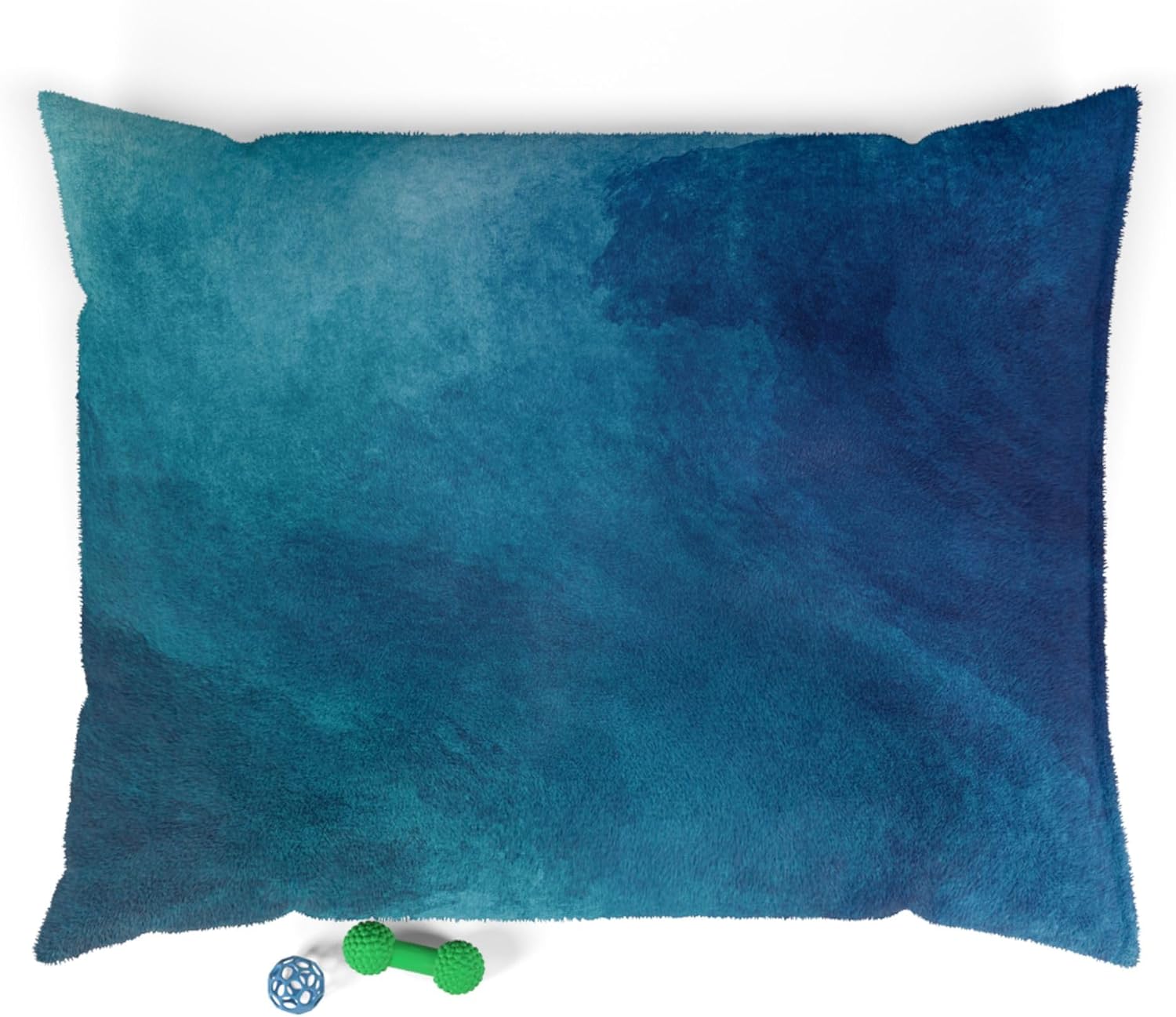 Blue Marble Pet Bed - Stylish Dog Bed, Modern Cat Bed, Luxury Pet Furniture, Unique Pet Accessories, Pet Supplies