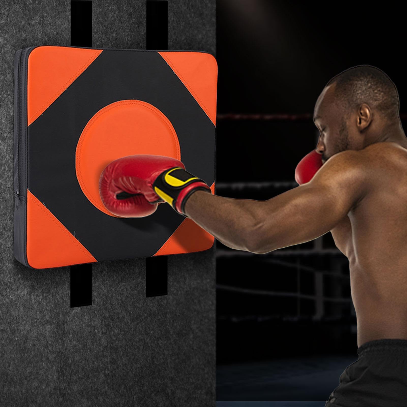 Saco de Boxeo de Pared - Wall Fighting Pad Saco de Boxeo montado en la Pared - Bolsa de Boxeo montada en la Pared Cojín de Lucha contra la Pared, Cojín de Entrenamiento de Equipo de Fitness de Altura