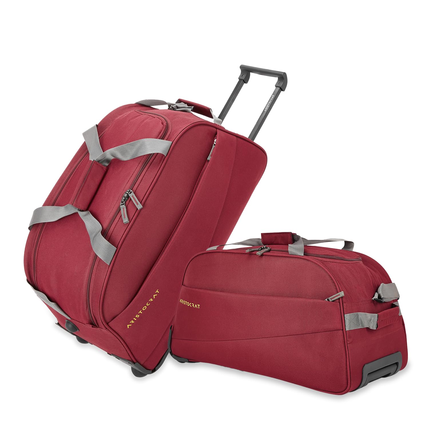 Aristocrat Polyester 63 cms Red Travel Duffle (Rookie) 1