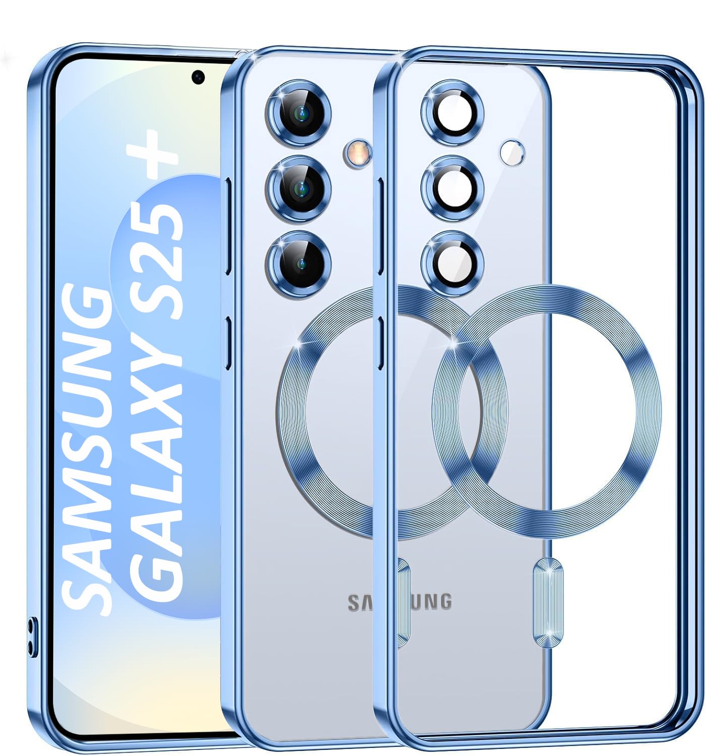 VONZEE Clear MagSafe Case for Galaxy S23 Plus -17
