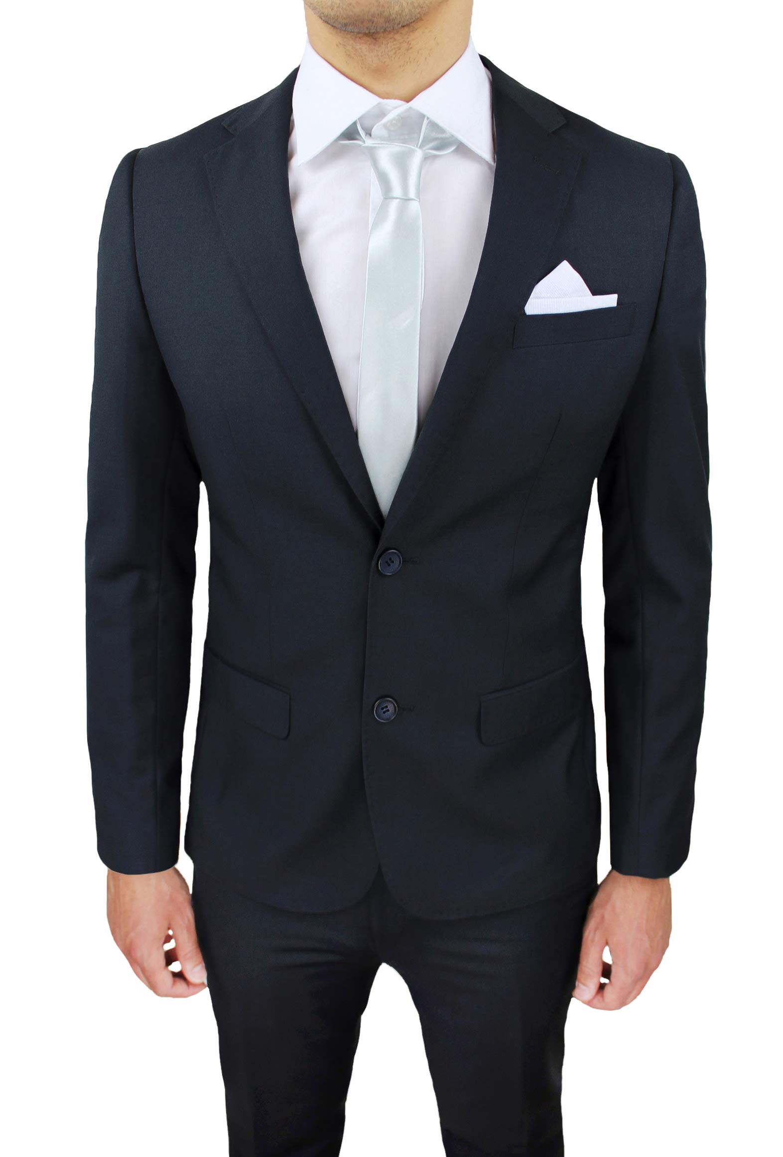 Abito Completo Uomo Sartoriale Class Elegante Vestito Smoking Formale Cerimonia