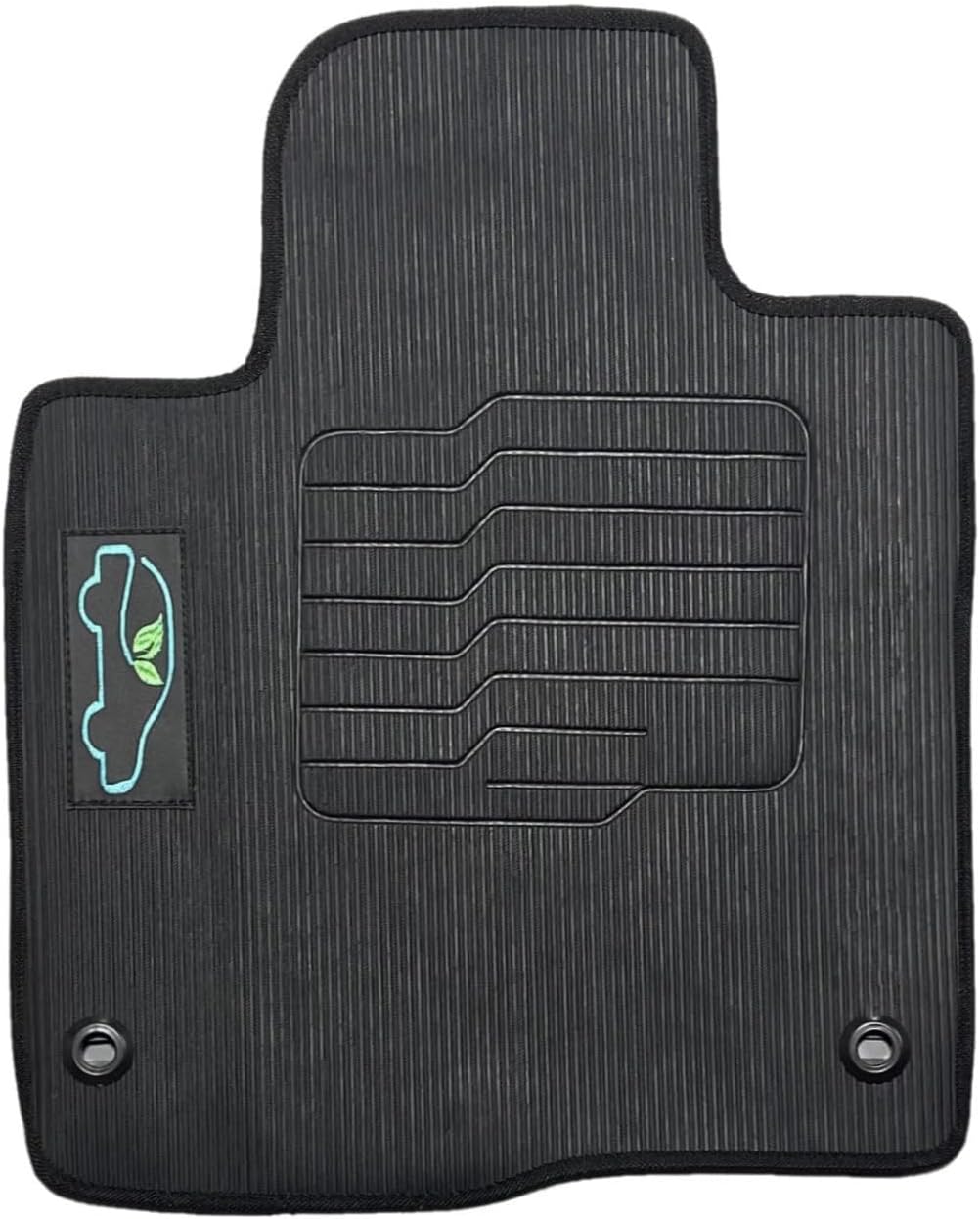 ecoMats All Weather Floor Mats Custom Fit for 2023 to 2026 Honda HR-V with Safety Locks, Front and Rear, Odorless, Honda HRV