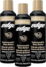 Edge Shave Gel for Men, Cedarwood & Shea Butter, 7oz (3 Pack) - Shaving Gel For Men That Moisturizes, Protects and Soothes To Help Reduce Skin Irritation (Packaging May Vary)
